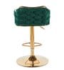 Solstice Rotatable Bar Stool In Green Color
