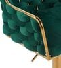 Solstice Rotatable Bar Stool In Green Color