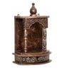 Bronze Mdf Wall Mounted Mandir Without Door