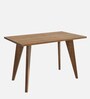 Compact Writing Table In Natural Finish