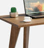 Compact Writing Table In Natural Finish