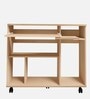 Companion Computer Table In Remini Walnut Colour