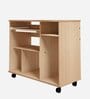 Companion Computer Table In Remini Walnut Colour