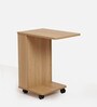 Companion Portable table in Light Oak Finish