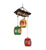 Abney Multicolour Metal Cluster Hanging Light