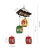 Abney Multicolour Metal Cluster Hanging Light