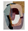 Concentric Multicolour Multicolor Canvas Framed Art Print Set of 2