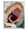 Concentric Multicolour Multicolor Canvas Framed Art Print Set of 2