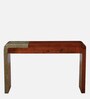 Concord Mango Wood Study Table In Honey Oak Finish