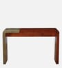 Concord Mango Wood Study Table In Honey Oak Finish
