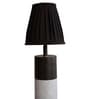 Concrete Black Table Lamp