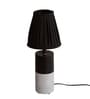Concrete Black Table Lamp