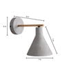 Concrete Grey Wall Sconce