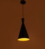 Ember Black Metal Hanging Light