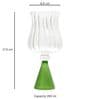 Cone Stem Cocktail | Borosilicate Glass(Green, Set of 2)