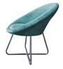 Coneec Tub Accent Chair lounge in Light Blue Colour