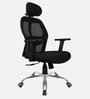 Confidant Breathable Mesh Ergonomic Chairs In Black Colour