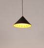 Black Conical Heist Wall Lamp