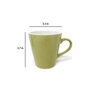 Conical 340ml Multicolour (Set of 2) Ceramic Coffee Mug