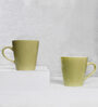 Conical 340ml Multicolour (Set of 2) Ceramic Coffee Mug