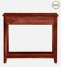 Connell Sheesham Wood Writing Table In Scratch Resistant Honey Oak Finish