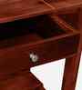 Connell Sheesham Wood Writing Table In Scratch Resistant Honey Oak Finish