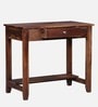 Connell Sheesham Wood Writing Table In Scratch Resistant Provincial Teak Finish