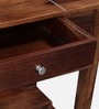 Connell Sheesham Wood Writing Table In Scratch Resistant Provincial Teak Finish