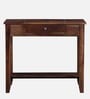 Connell Sheesham Wood Writing Table In Scratch Resistant Provincial Teak Finish