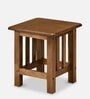 Conolly Side Table in Brown Colour