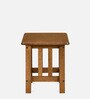 Conolly Solid Wood  Bed Side Table In Brown Finish