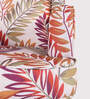 Conor Fabric Full Back Lounge Chair in Multi-Colour