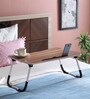 Conrad Portable Laptop Table in Walnut Colour