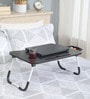 Conrad Portable Laptop Table with Tray in Wenge Colour