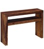 Acropolis Sheesham Wood Console Table In Provincial Teak Finish