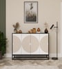 Console Table In White Finish