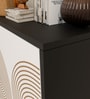 Console Table In White Finish