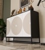 Console Table In White Finish