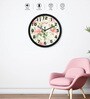 Lolita Black Plastic Wall Clock