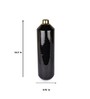 Contemp Black Iron Table Vase