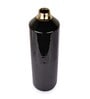 Contemp Black Iron Table Vase