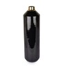 Contemp Black Iron Table Vase