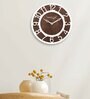 Contemporary 8 Inches Plastic Wall Clock