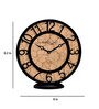 Contemporary 8 Inches Plastic Wall Clock