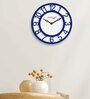 Contemporary 8 Inches Plastic Wall Clock
