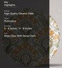 Contemporary Batik Porcelain Wall Plate