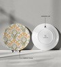Contemporary Batik Porcelain Wall Plate