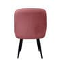 Contemporary Blush Suede Dining Chair In Pink Colour