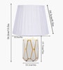 Contemporary Ceramic Base Bedside Table Lamp