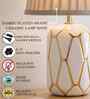 Contemporary Ceramic Base Bedside Table Lamp